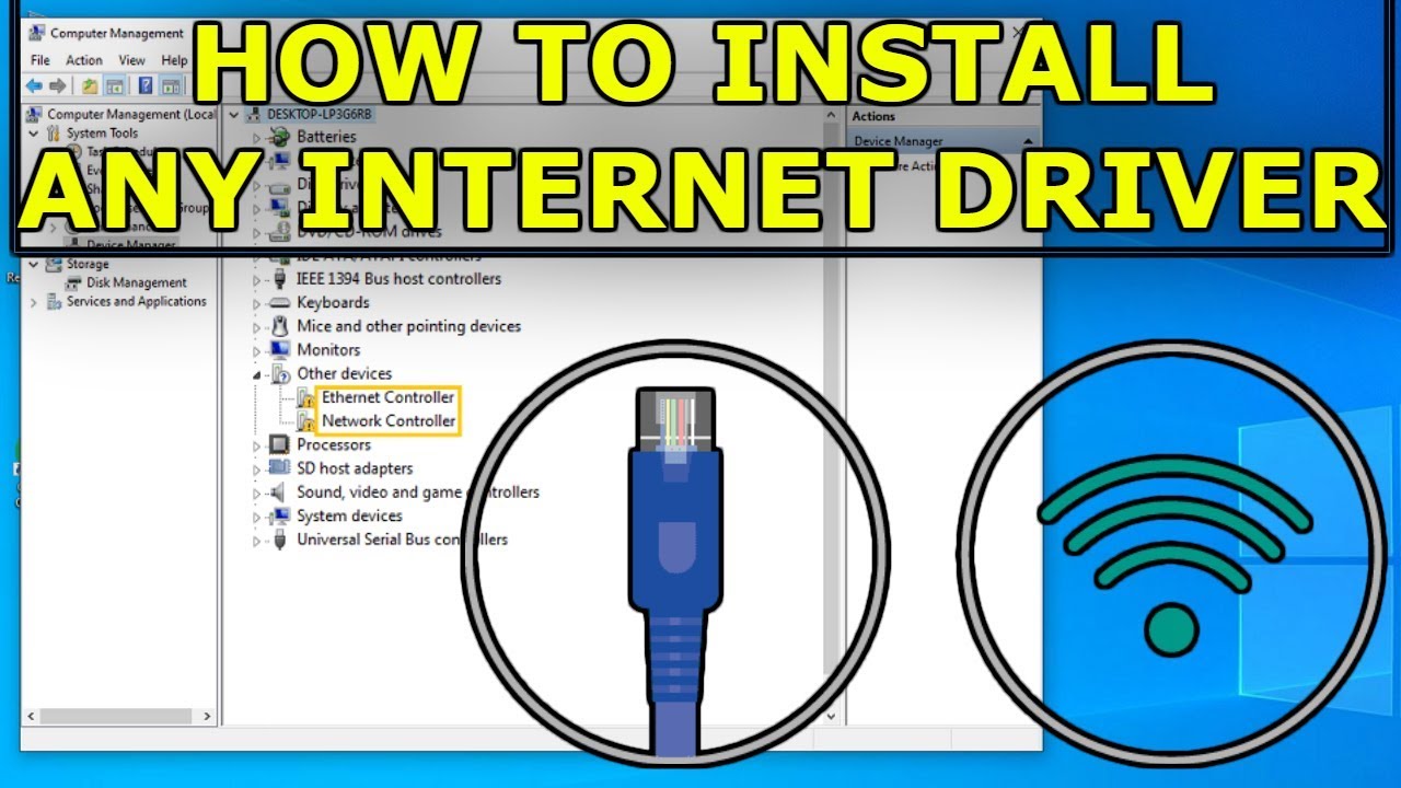 How Do I Install Ethernet Drivers on Windows 10 Without Internet